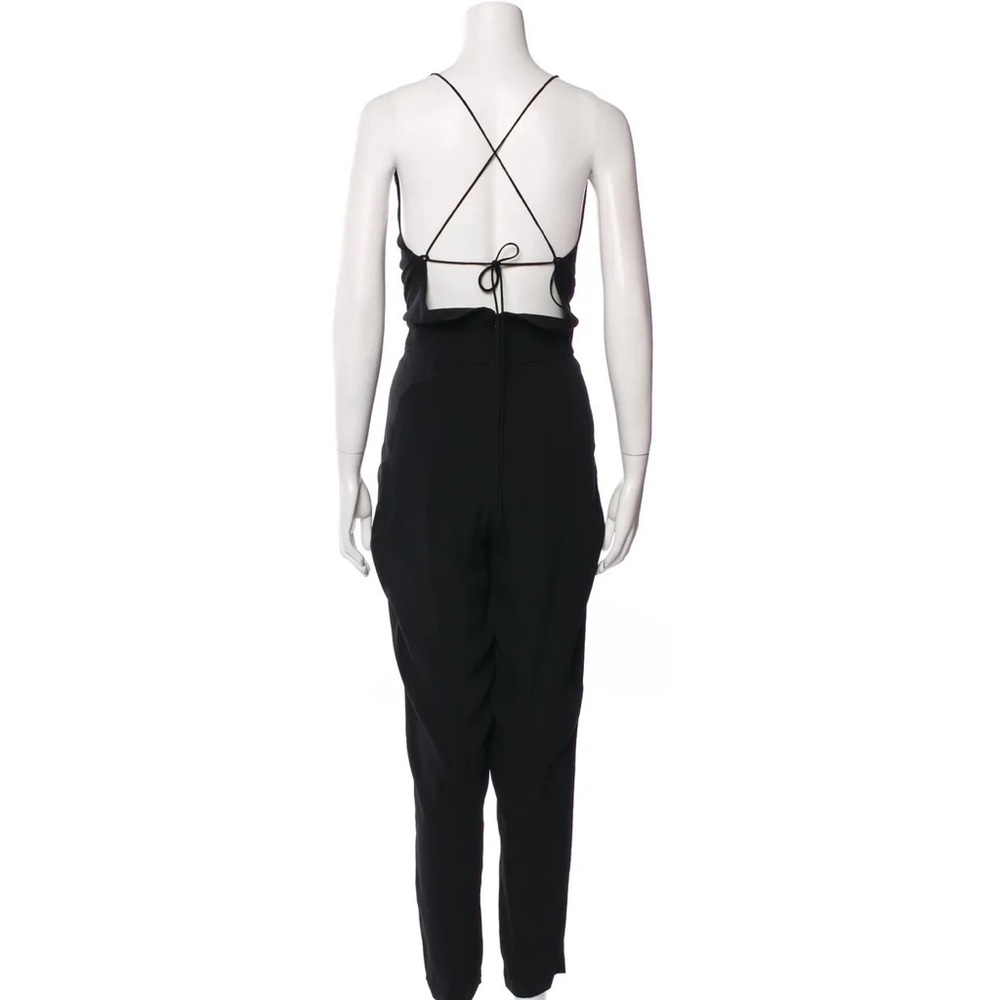 Theory Backless Strappy Jumpsuit in Black Women's size 6